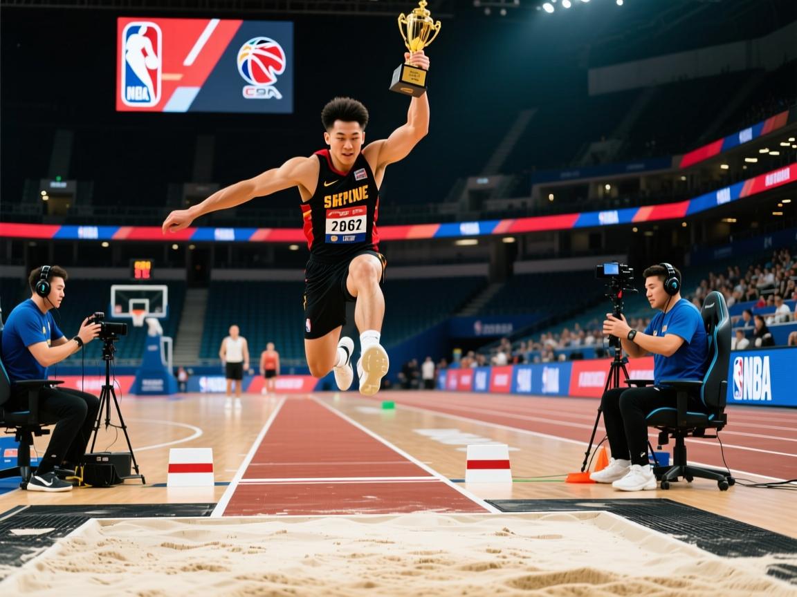 男子跳远比赛中现超强选手,夺冠! 第3张