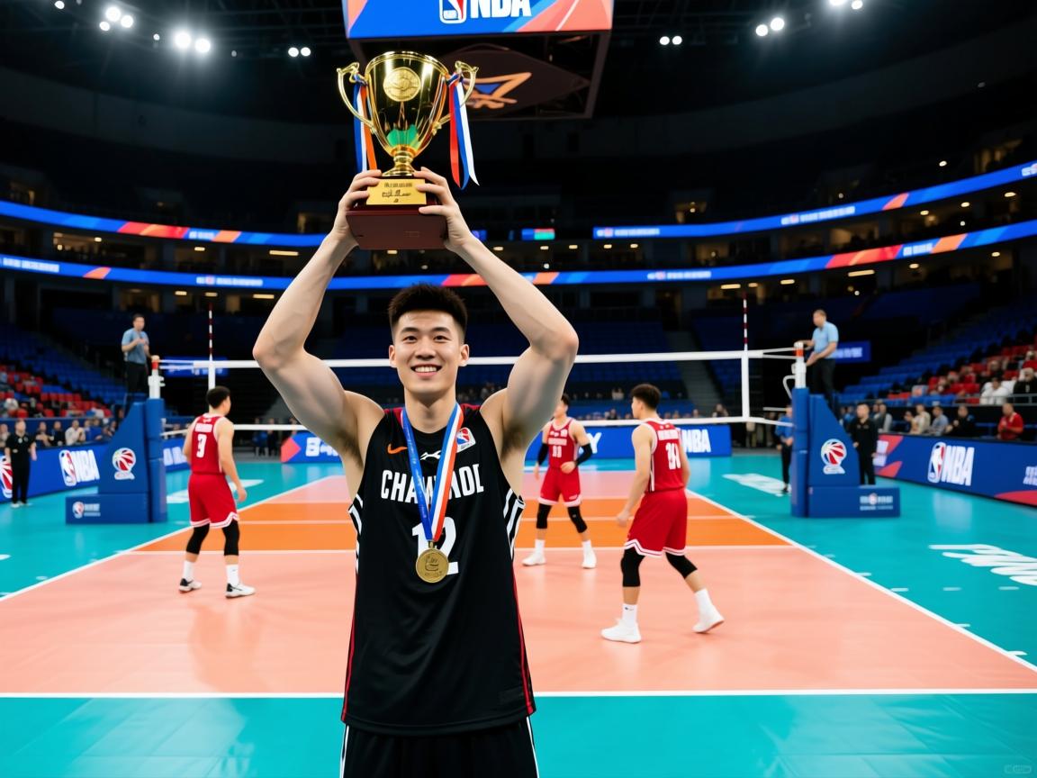 男子排球决赛胜者夺得桂冠,劲敌不敌! 第2张