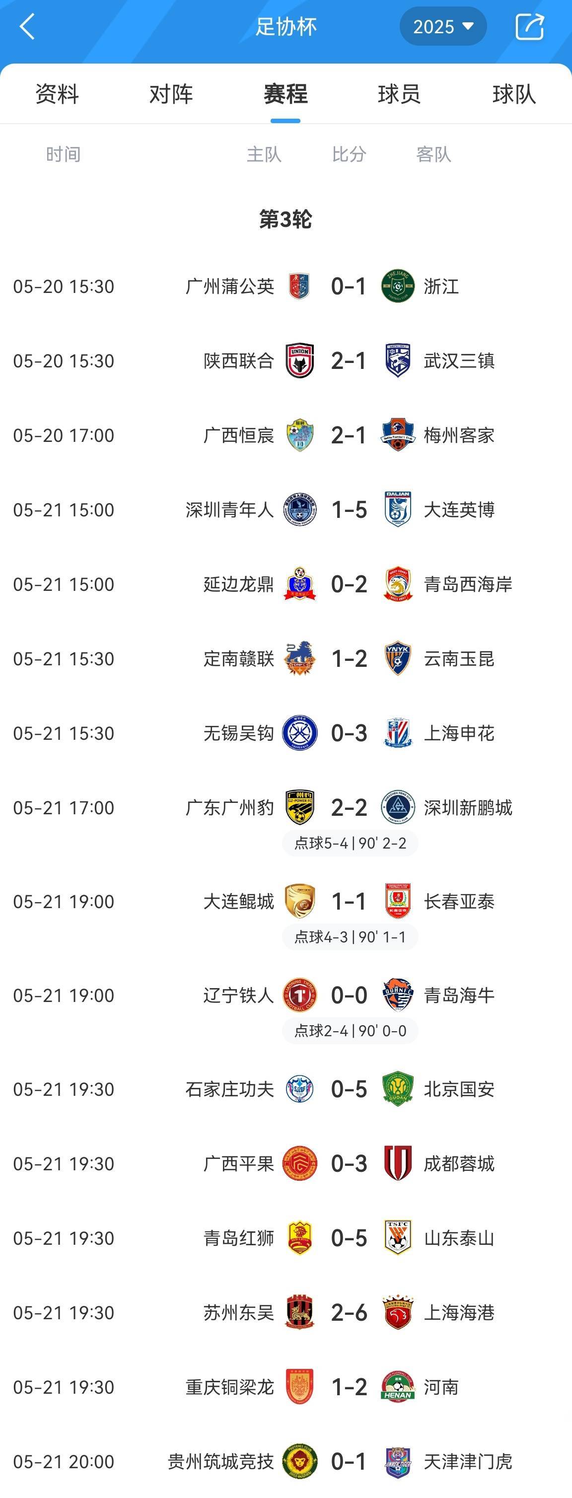 包含足协杯8强对阵：申花VS河南云南玉昆战中甲独苗的词条